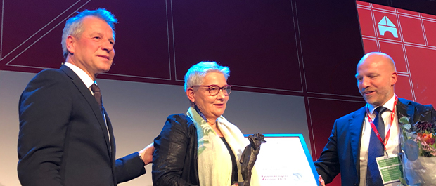Hanne Rønneberg hedret med Byggenæringens Ærespris 2021