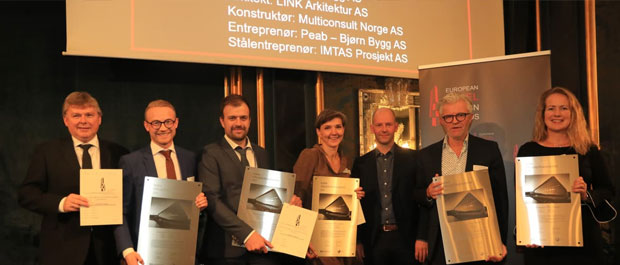 Hurtigrutemuseet vant Norsk Stålkonstruksjonspris