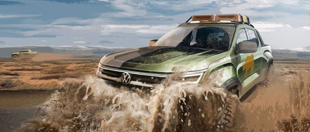 Ny Amarok pickup: Volkswagen letter på sløret