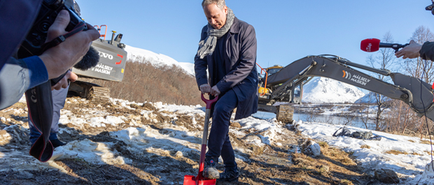 Klart for ny E8 inn mot Tromsø