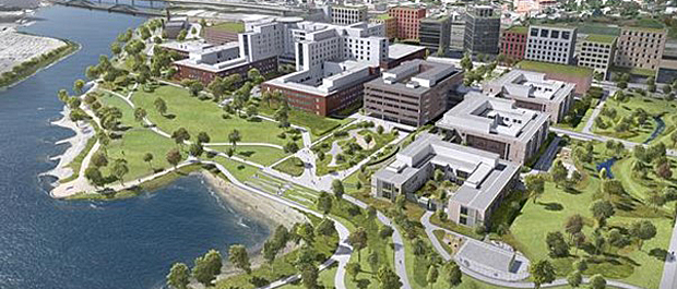 Agaia bygger parkanlegg ved nytt sykehus Drammen