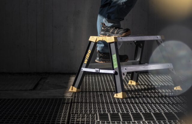 Wibe Ladders relanserer arbeidsbukk 5500+ i resirkulert aluminium
