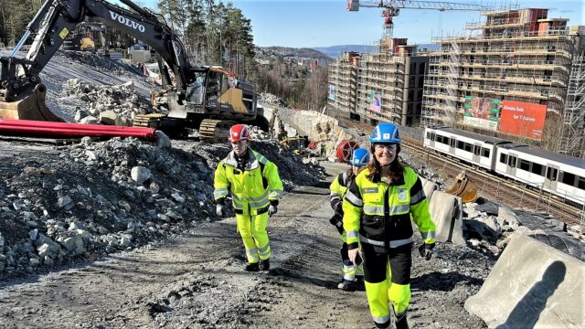 Fornyelsen av Østensjøbanen inn i siste fase