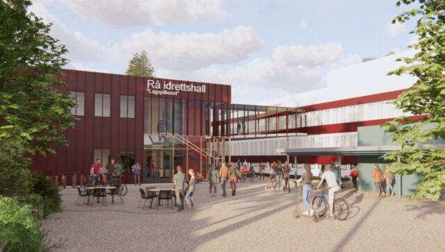 Consto Bergen bygger ny idrettshall ved Rå skole