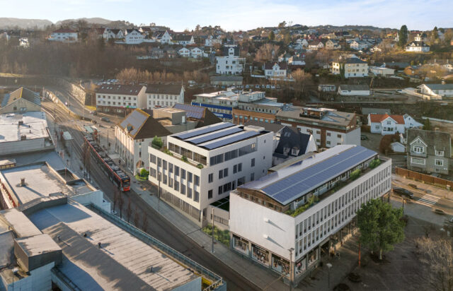 Veidekke bygger kontorbygg for Zurhaar AS i Bergen