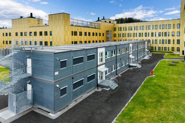 Adapteos modulbygg løser plassutfordringer på sykehuset Østfold