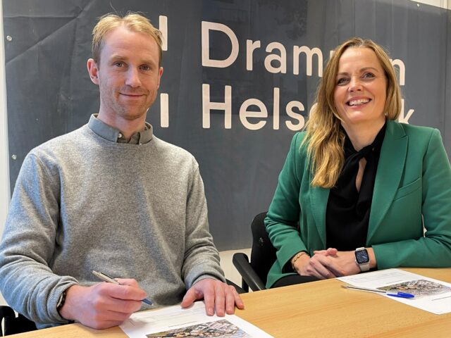 HAB Construction vinner ny kontrakt med Drammen Helsepark