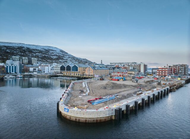 NCC har ferdigstilt prosjekt Hammerfest ren havn