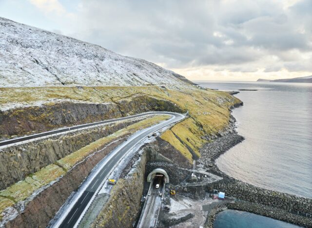 Sandoytunnelen på Færøyene er åpnet