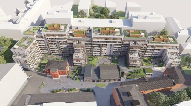 Bygger 165 leiligheter på Bislett i Oslo