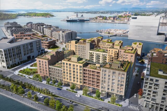 OSU med 43 nye leiligheter i Bjørvika