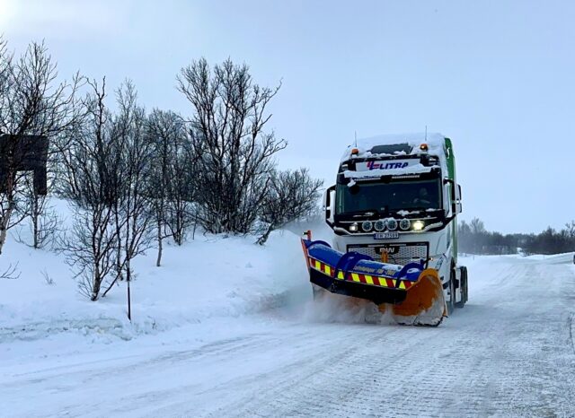 Statens vegvesen tester elektrisk vinterdrift på Dovrefjell