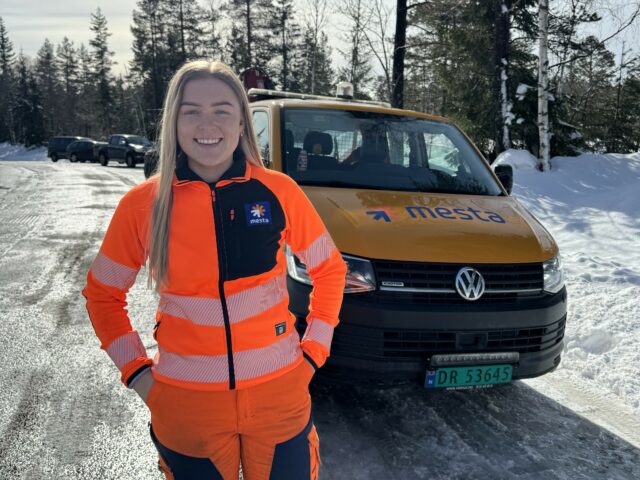 Norges første lærling innen veidriftsfaget