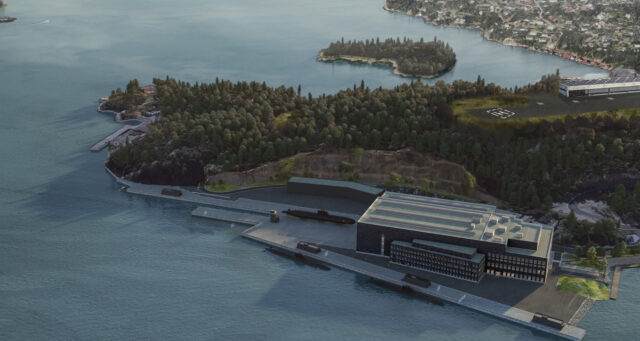 NCC bygger ny ubåtkai ved Haakonsvern
