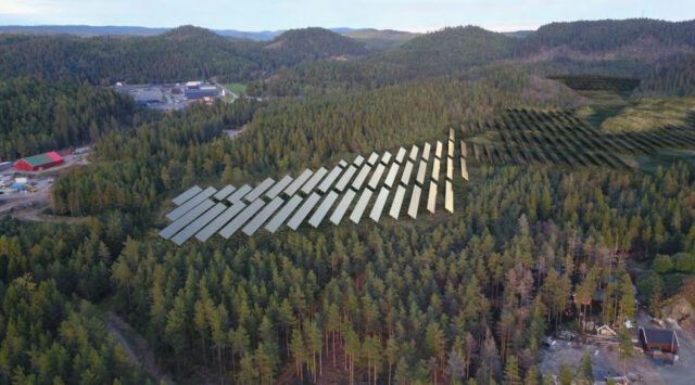 NVE gir grønt lys for fire bakkemonterte solkraftverk