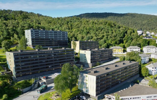 Rehabiliterer fem boligblokker i Bergen