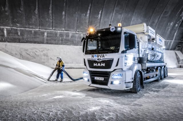 Tømming av våte/tørre masser