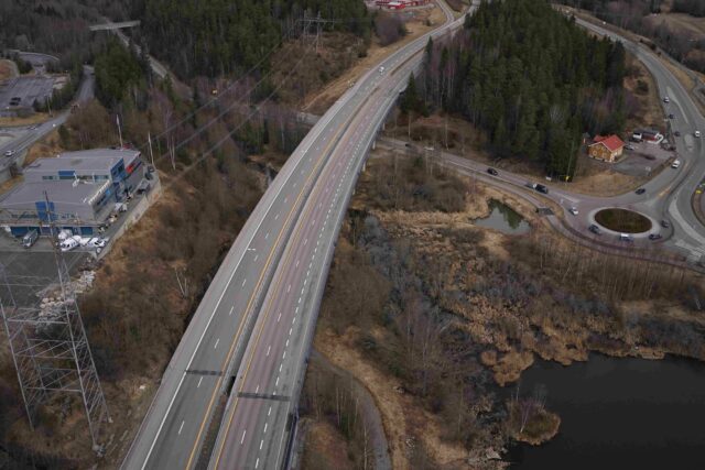 Statens vegvesen i gang med rehabilitering av E6 Klemetsrud bru i Oslo