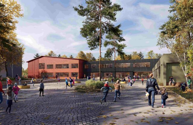 Massivt skoleprosjekt i Hokksund