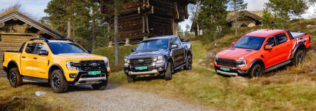 Ford Ranger topper salgslistene for 10. året på rad