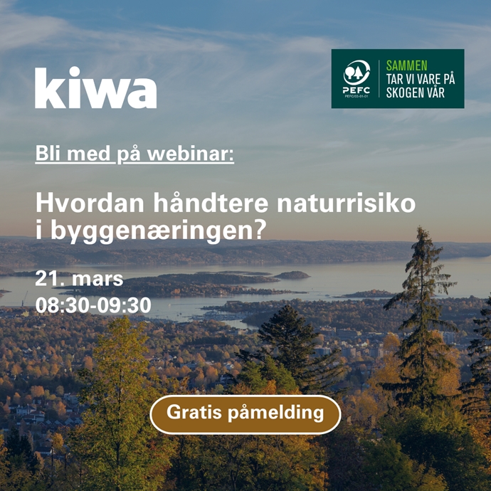 Hvordan håndtere naturrisiko i byggenæringen?