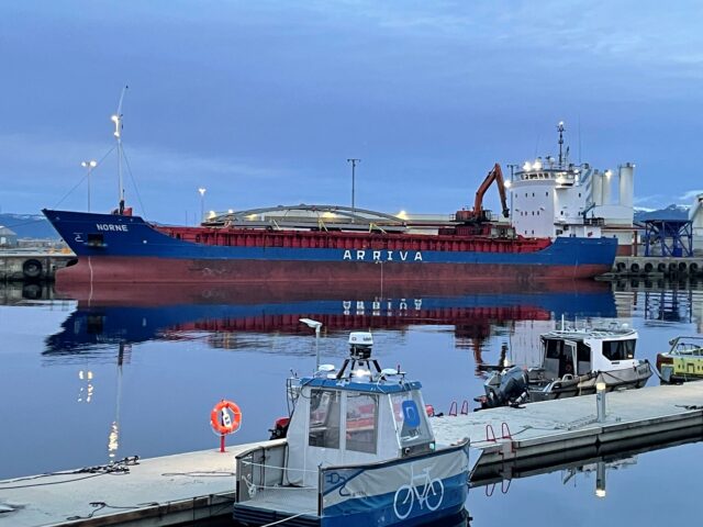 Brudelene til Hangarbrua har ankommet Trondheim