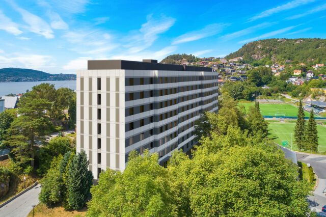 LAB Entreprenør rehabiliterer studentboliger i Bergen