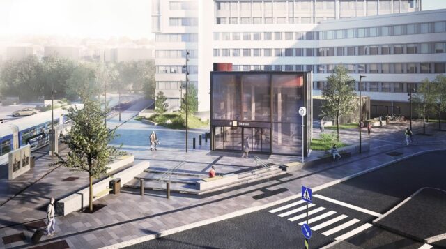 Skanska skal bygge nye Skøyen T-banestasjon