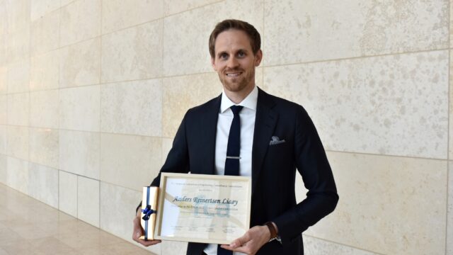 Anders R. Liaøy gikk til topps i europeisk ingeniørkonkurranse