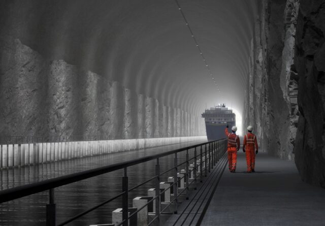 Tre entreprenørgrupperinger kjemper om å få bygge Stad skipstunnel