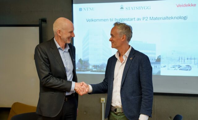 Veidekke vinner storkontrakt på NTNU for Statsbygg