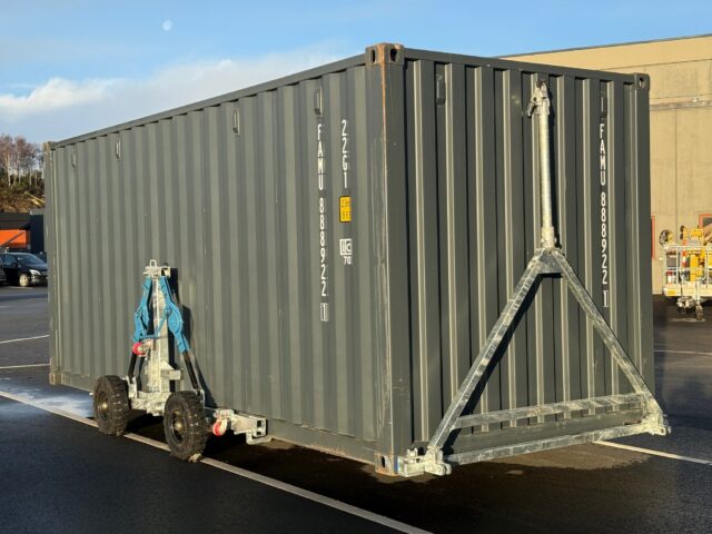 Verdenslansering av norskutviklet fraktesystem for containere