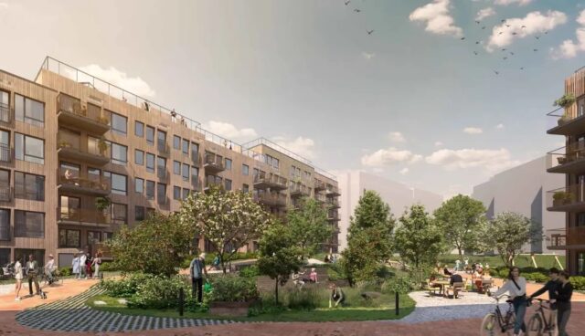 Veidekke fortsetter byggingen av Gartneritaket i Vestby