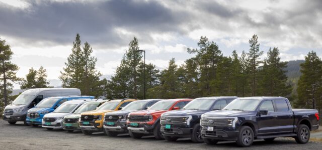 Ford fortsetter å ta store markedsandeler innen nyttekjøretøy