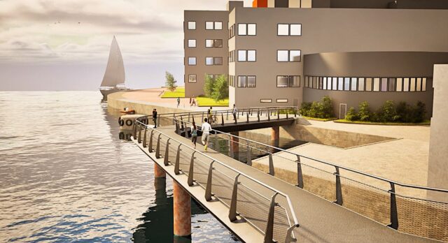 Leirvik AS leverer aluminiumsbru til Bergen sentrum