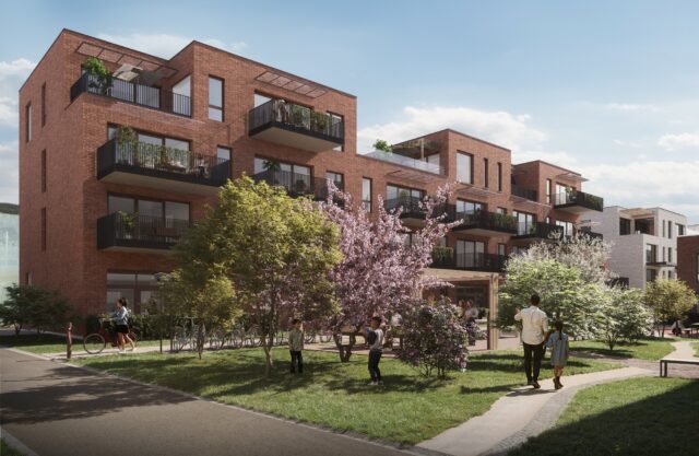 Consto utfører tredje byggetrinn i Proffen Hageby i Drammen