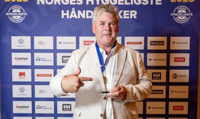 Terje Norheim er Norges Hyggeligste Murer