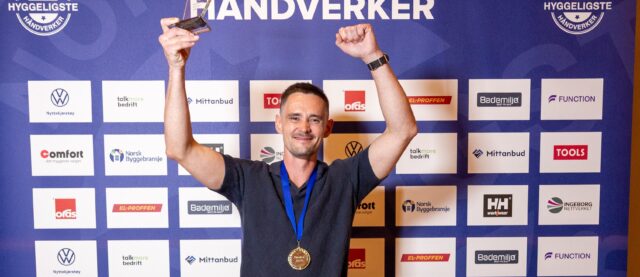 Hilmar Iversen er Årets hyggeligste snekker