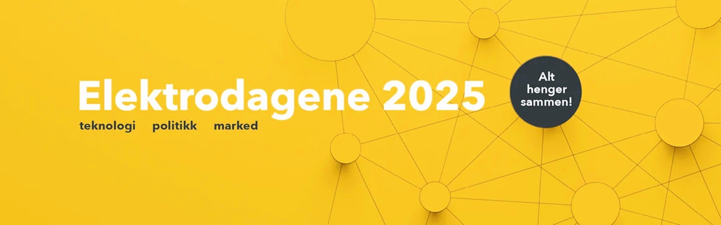 Velkommen til Elektrodagene