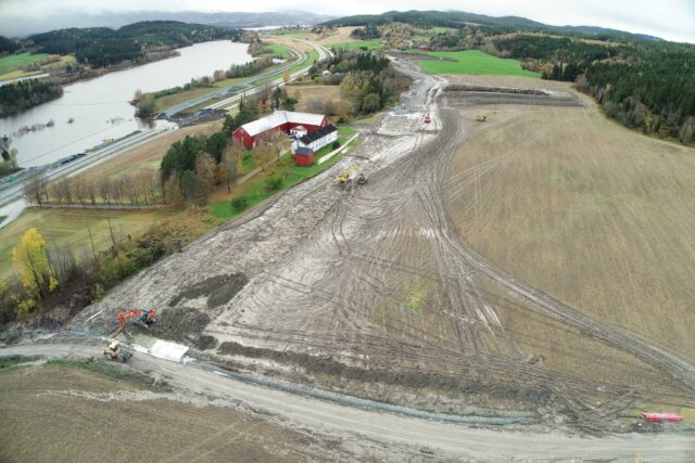 Åpner midlertidig E6 i Levanger i november