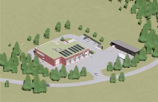 Nes kommune søker totalentreprenør til ny brannstasjon i Vormsund