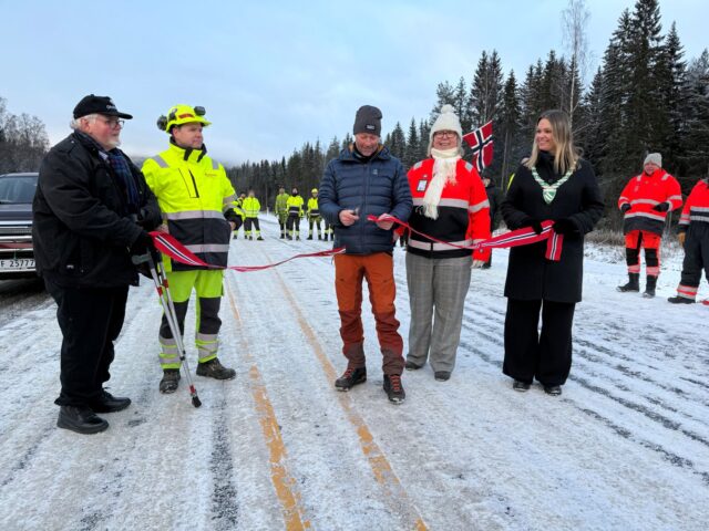 Åpnet ny vei seks år etter frontkollisjon i Østerdalen