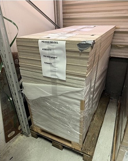 Mer asbest enn først antatt i bygningsplater fra Kina