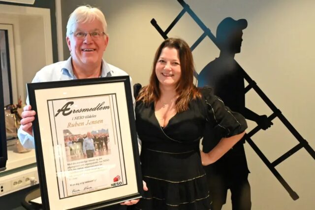 Ruben Jensen takket av etter nesten 40 år i NESO