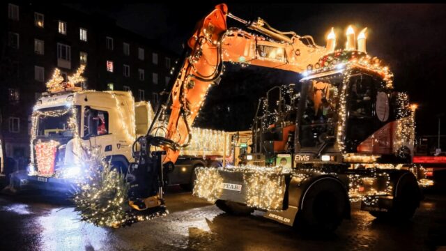 Helelektrisk Lucia-prosesjon