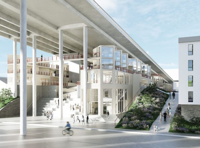 Foreslår å bygge studentboliger under Puddefjordsbroen