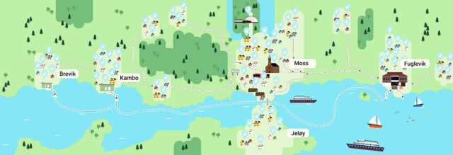 Legger 15 km avløpsledning ved Moss