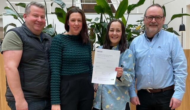 NCC oppnår ettertraktet miljøsertifisering på Drammen stasjon