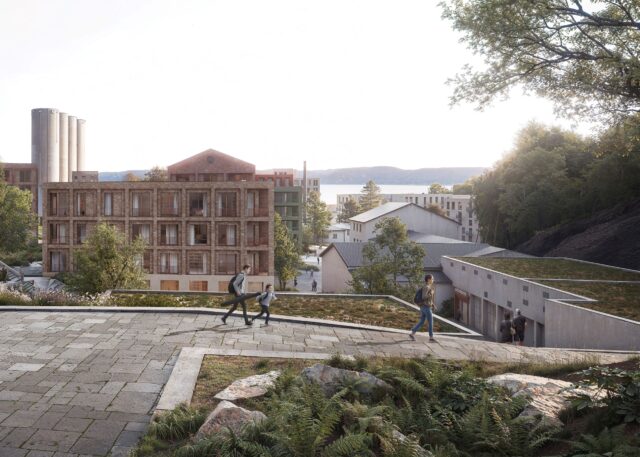 Planforslag for Fabrikktomta på Slemmestad klart