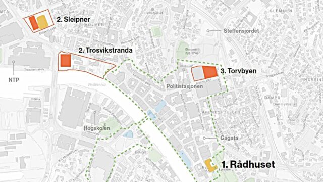 Hvor skal en ny sentrumsskole i Fredrikstad ligge?